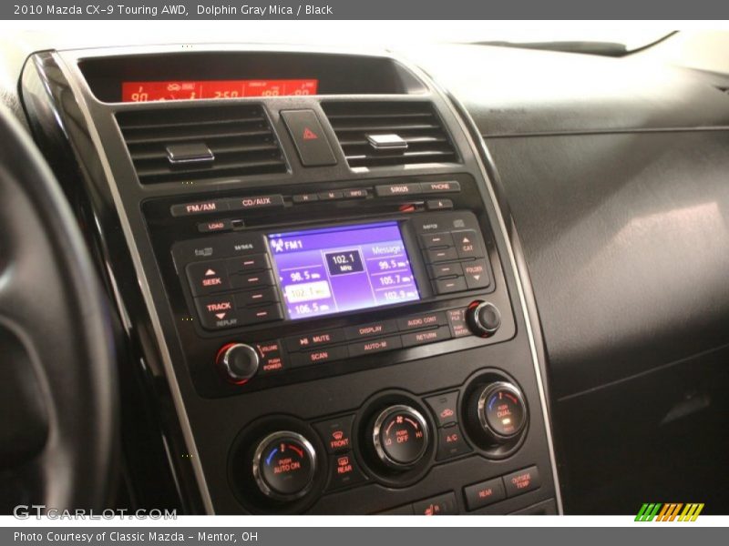 Dolphin Gray Mica / Black 2010 Mazda CX-9 Touring AWD