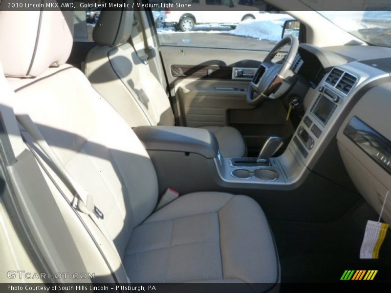 Gold Leaf Metallic / Medium Light Stone 2010 Lincoln MKX AWD