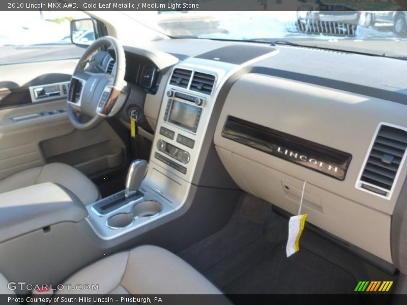 Gold Leaf Metallic / Medium Light Stone 2010 Lincoln MKX AWD