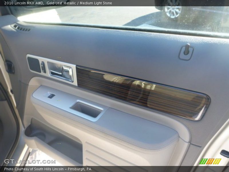 Gold Leaf Metallic / Medium Light Stone 2010 Lincoln MKX AWD