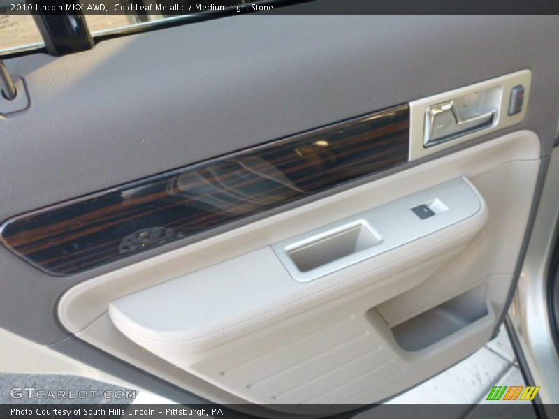 Gold Leaf Metallic / Medium Light Stone 2010 Lincoln MKX AWD