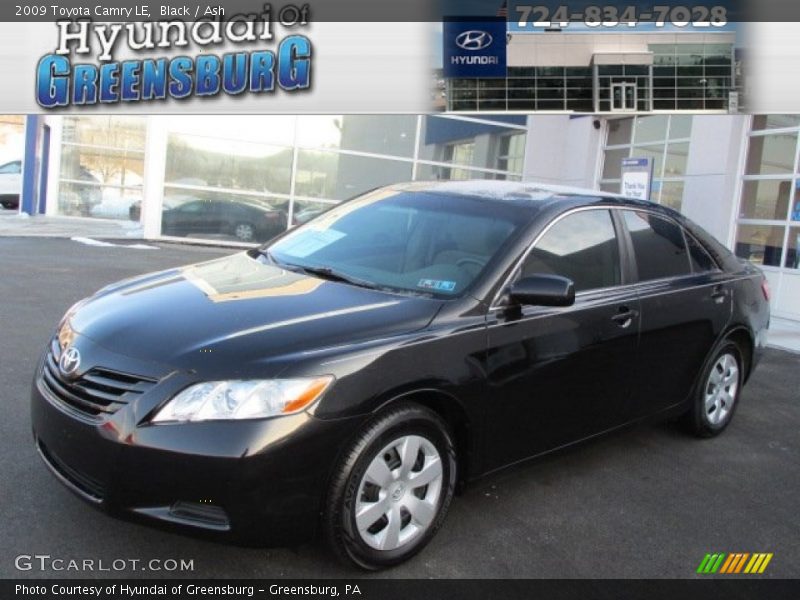 Black / Ash 2009 Toyota Camry LE