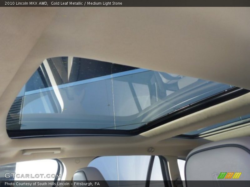 Gold Leaf Metallic / Medium Light Stone 2010 Lincoln MKX AWD