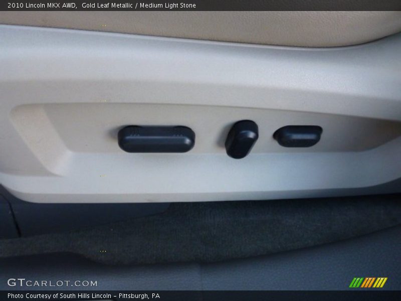 Gold Leaf Metallic / Medium Light Stone 2010 Lincoln MKX AWD