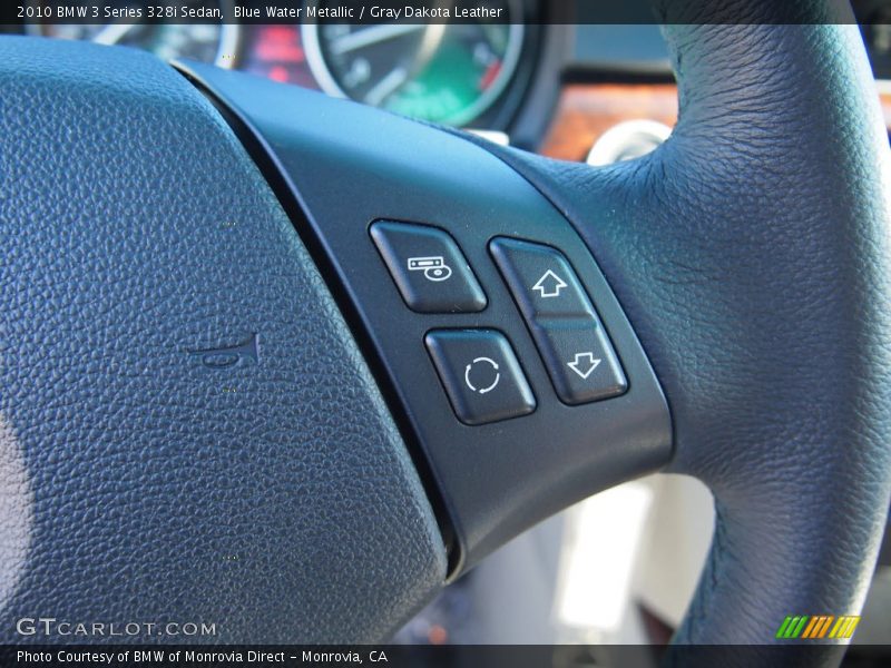 Blue Water Metallic / Gray Dakota Leather 2010 BMW 3 Series 328i Sedan