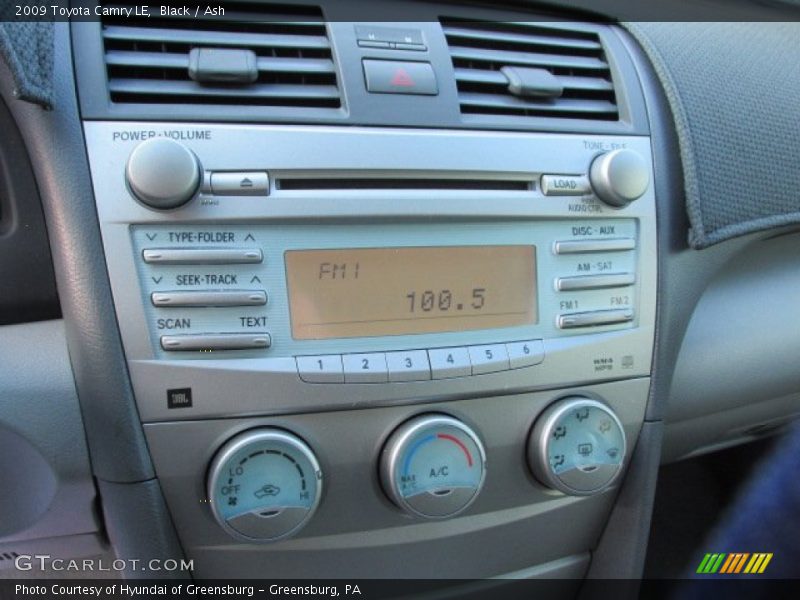 Black / Ash 2009 Toyota Camry LE