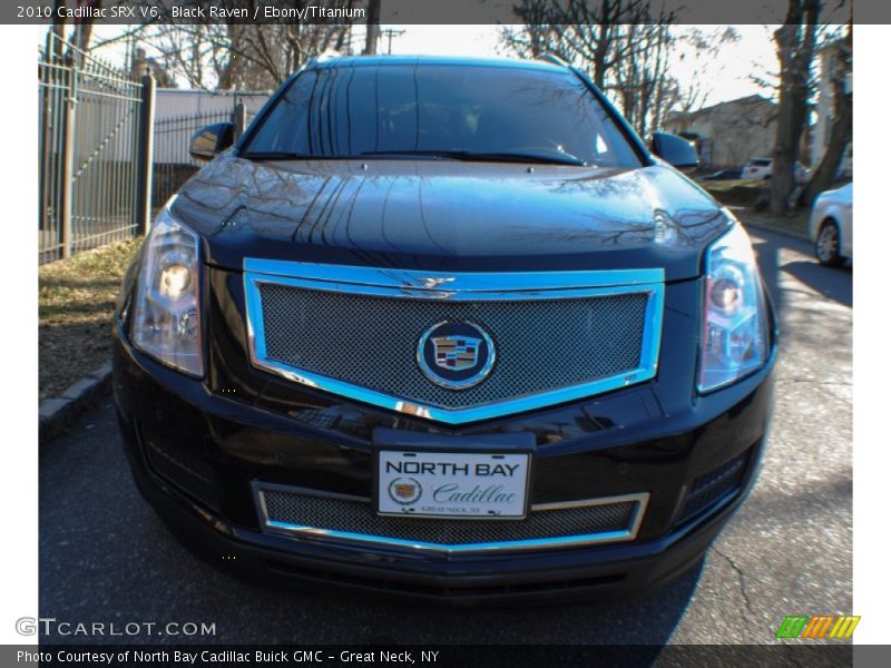 Black Raven / Ebony/Titanium 2010 Cadillac SRX V6