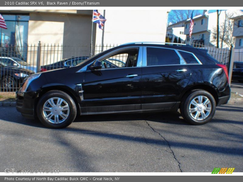 Black Raven / Ebony/Titanium 2010 Cadillac SRX V6