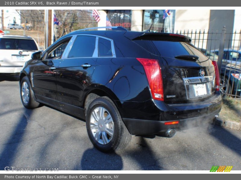 Black Raven / Ebony/Titanium 2010 Cadillac SRX V6