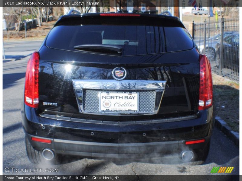 Black Raven / Ebony/Titanium 2010 Cadillac SRX V6