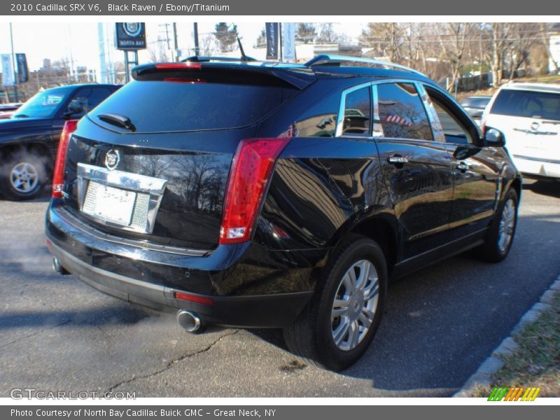 Black Raven / Ebony/Titanium 2010 Cadillac SRX V6