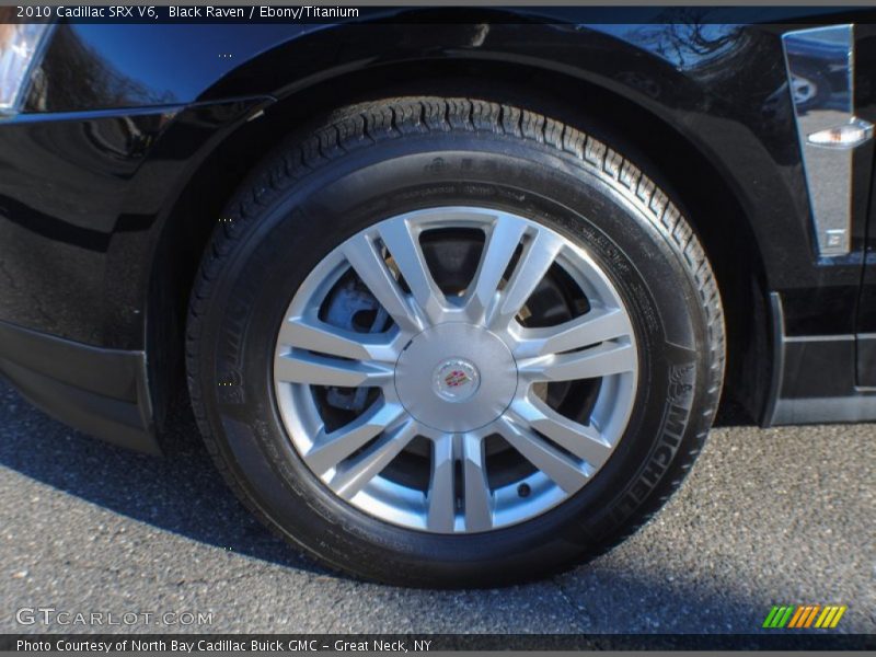 Black Raven / Ebony/Titanium 2010 Cadillac SRX V6
