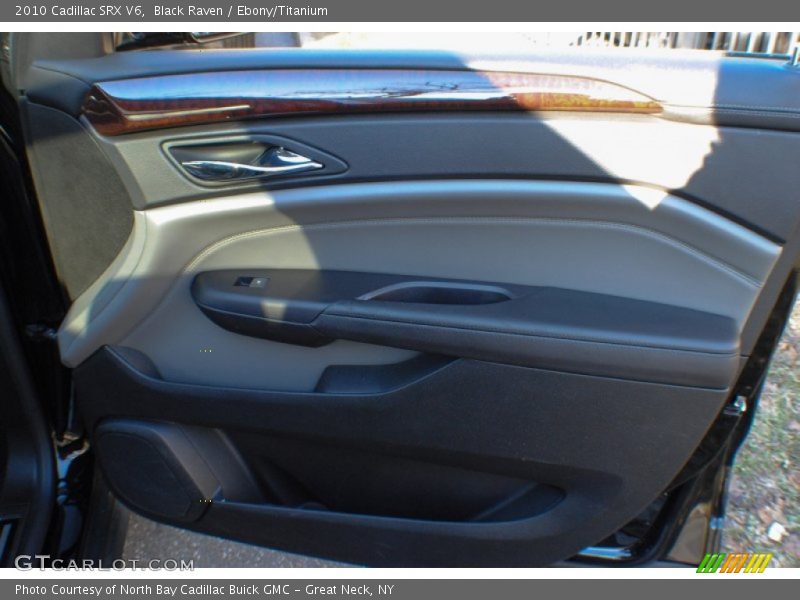 Black Raven / Ebony/Titanium 2010 Cadillac SRX V6