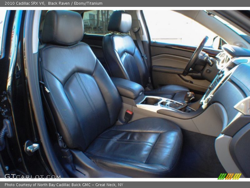 Black Raven / Ebony/Titanium 2010 Cadillac SRX V6