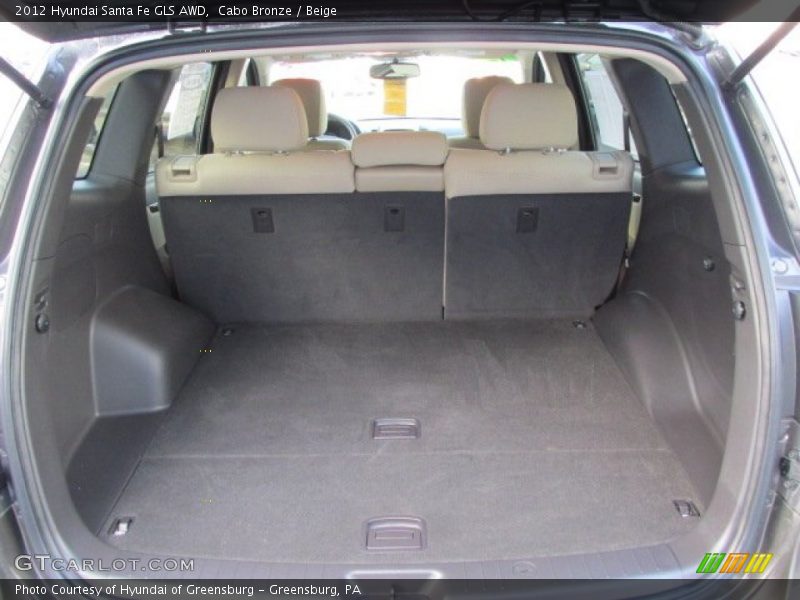 Cabo Bronze / Beige 2012 Hyundai Santa Fe GLS AWD
