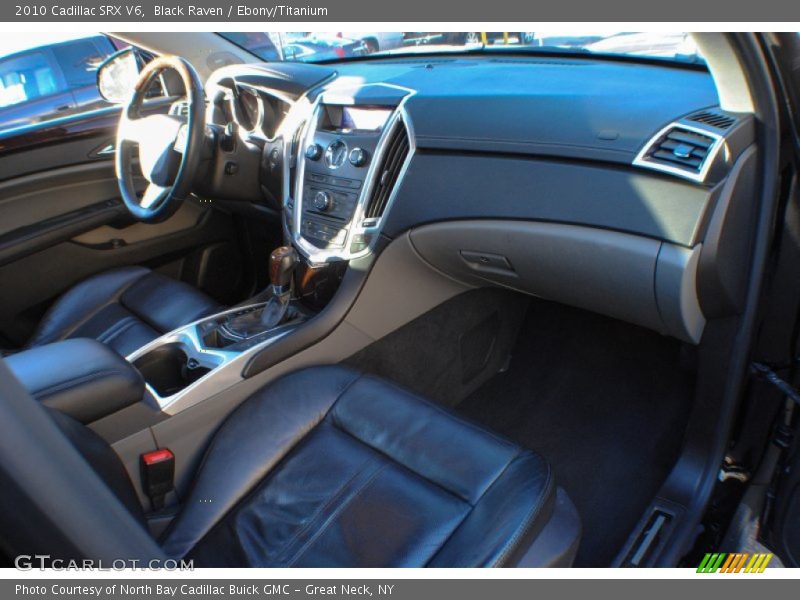 Black Raven / Ebony/Titanium 2010 Cadillac SRX V6