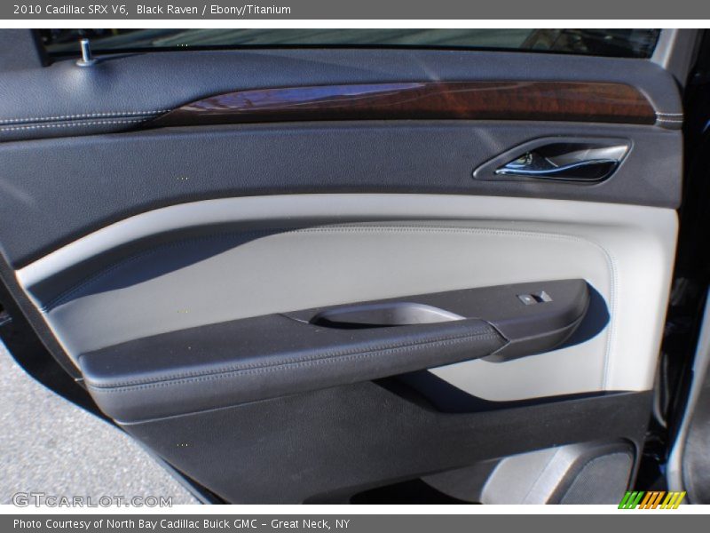 Black Raven / Ebony/Titanium 2010 Cadillac SRX V6