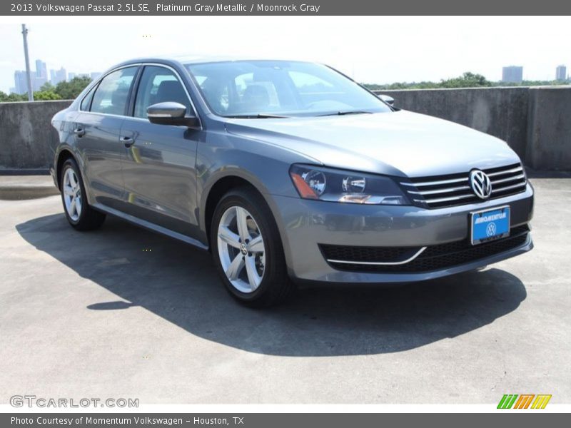 Platinum Gray Metallic / Moonrock Gray 2013 Volkswagen Passat 2.5L SE
