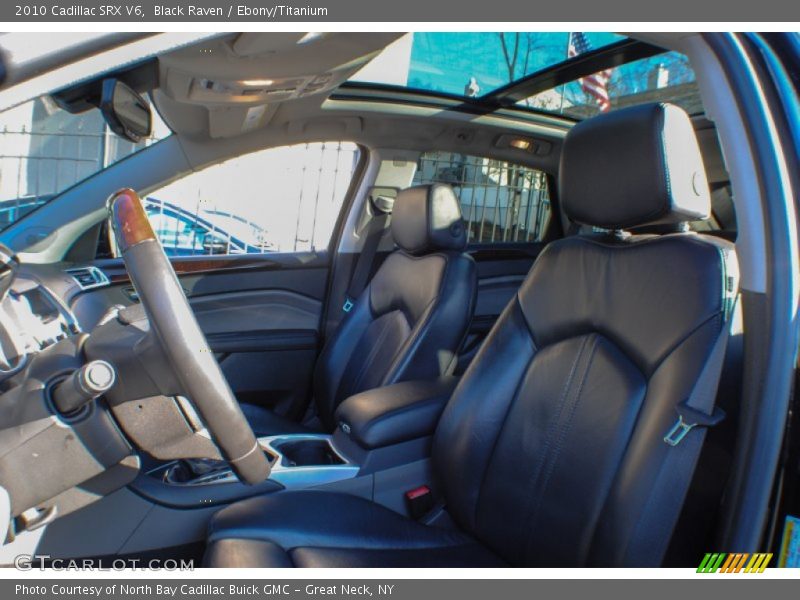 Black Raven / Ebony/Titanium 2010 Cadillac SRX V6