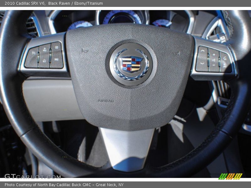 Black Raven / Ebony/Titanium 2010 Cadillac SRX V6