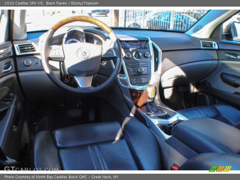Black Raven / Ebony/Titanium 2010 Cadillac SRX V6