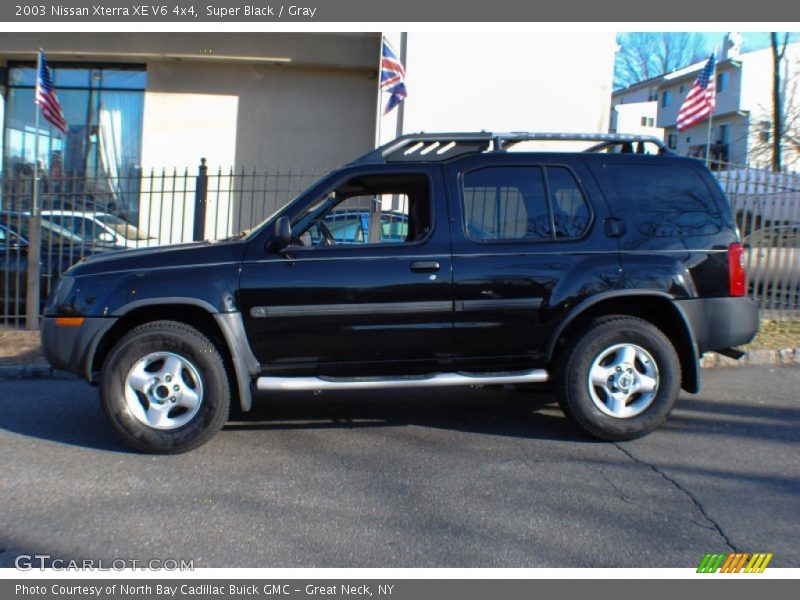 Super Black / Gray 2003 Nissan Xterra XE V6 4x4