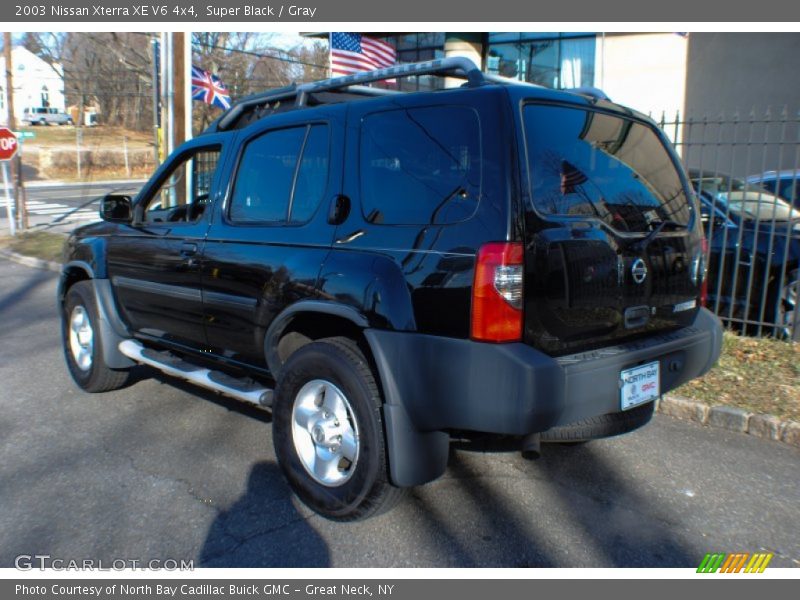 Super Black / Gray 2003 Nissan Xterra XE V6 4x4