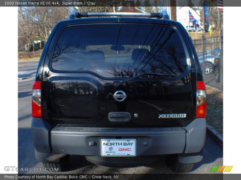 Super Black / Gray 2003 Nissan Xterra XE V6 4x4