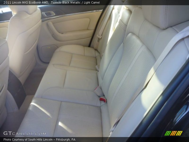 Tuxedo Black Metallic / Light Camel 2011 Lincoln MKS EcoBoost AWD