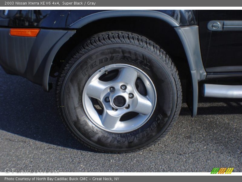 Super Black / Gray 2003 Nissan Xterra XE V6 4x4