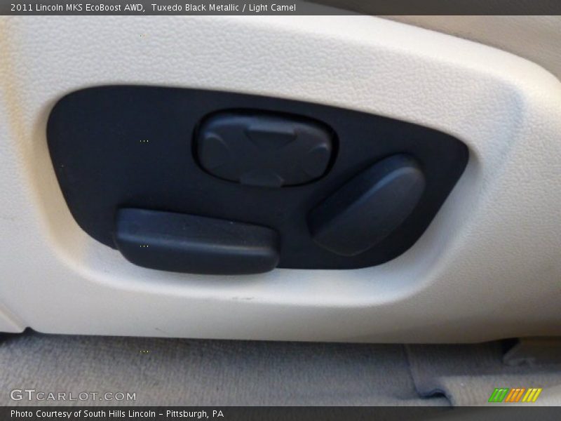 Tuxedo Black Metallic / Light Camel 2011 Lincoln MKS EcoBoost AWD