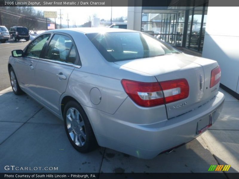 Silver Frost Metallic / Dark Charcoal 2006 Lincoln Zephyr