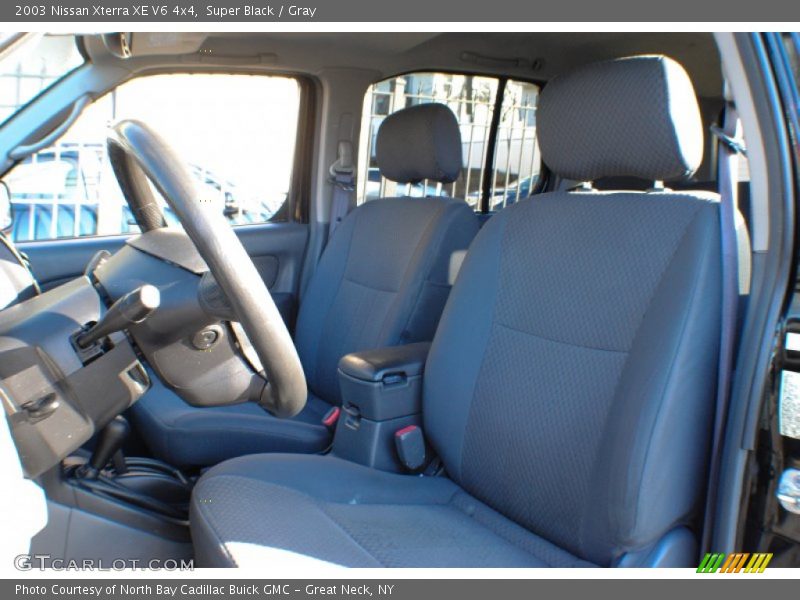 Super Black / Gray 2003 Nissan Xterra XE V6 4x4