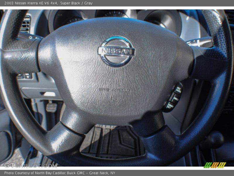Super Black / Gray 2003 Nissan Xterra XE V6 4x4