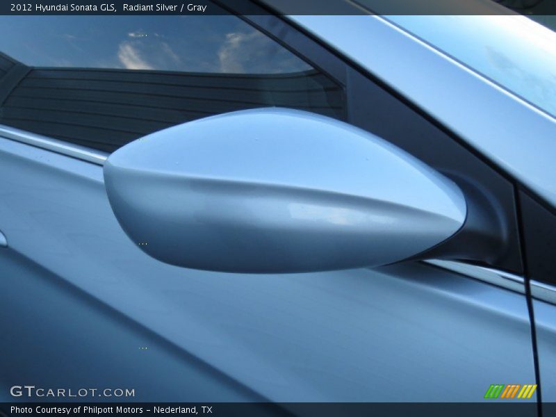 Radiant Silver / Gray 2012 Hyundai Sonata GLS