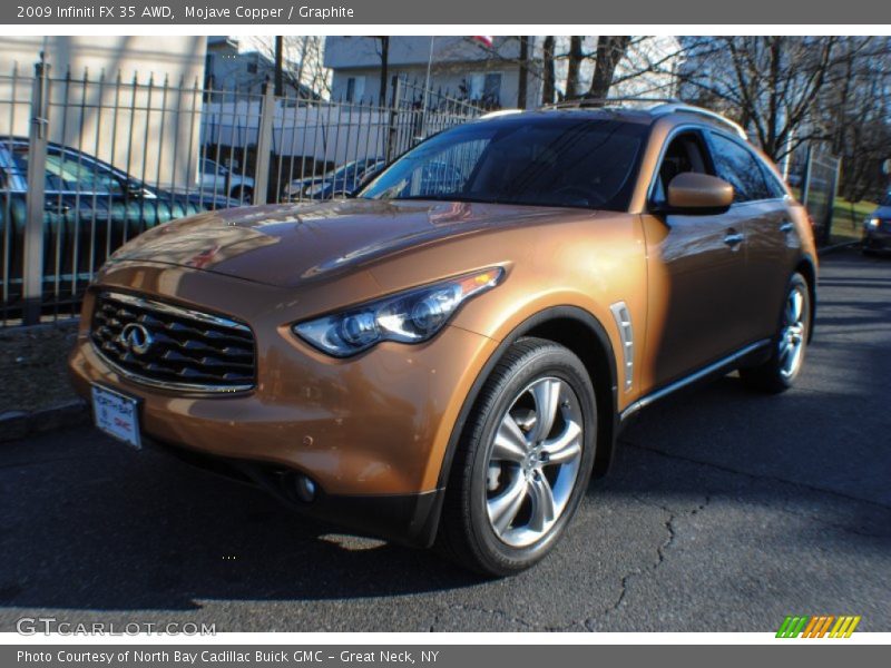 Mojave Copper / Graphite 2009 Infiniti FX 35 AWD