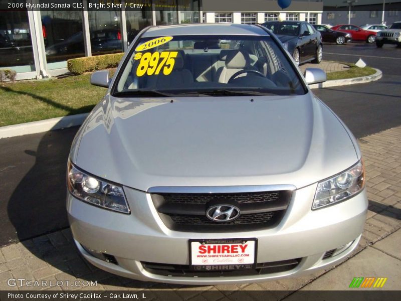 Bright Silver / Gray 2006 Hyundai Sonata GLS