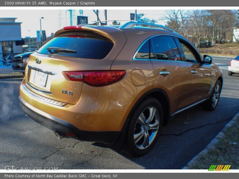 Mojave Copper / Graphite 2009 Infiniti FX 35 AWD