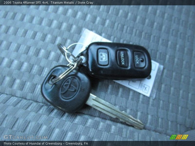 Titanium Metallic / Stone Gray 2006 Toyota 4Runner SR5 4x4