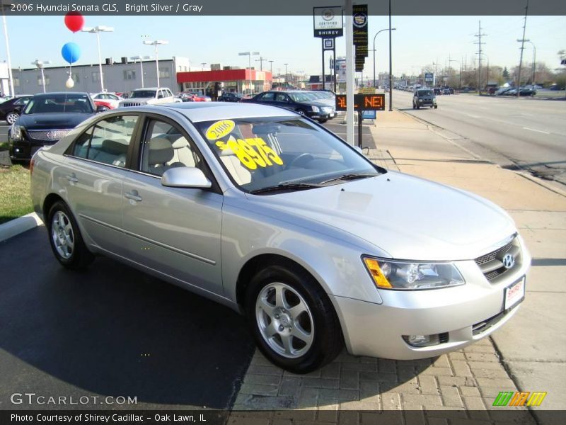 Bright Silver / Gray 2006 Hyundai Sonata GLS