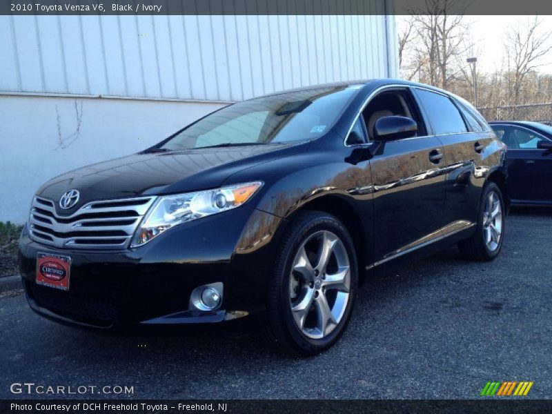 Black / Ivory 2010 Toyota Venza V6