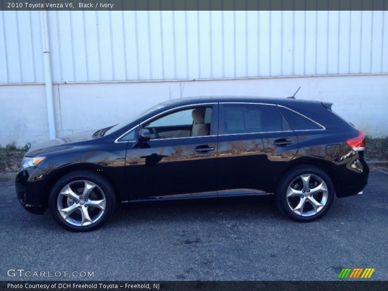 Black / Ivory 2010 Toyota Venza V6