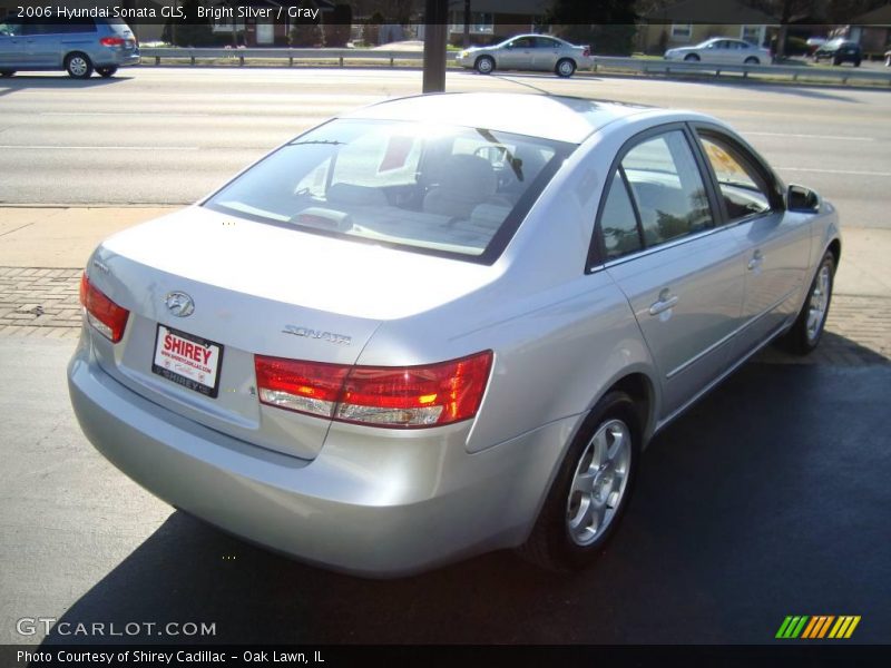 Bright Silver / Gray 2006 Hyundai Sonata GLS