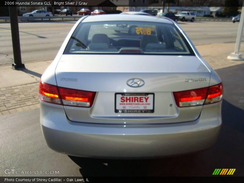 Bright Silver / Gray 2006 Hyundai Sonata GLS