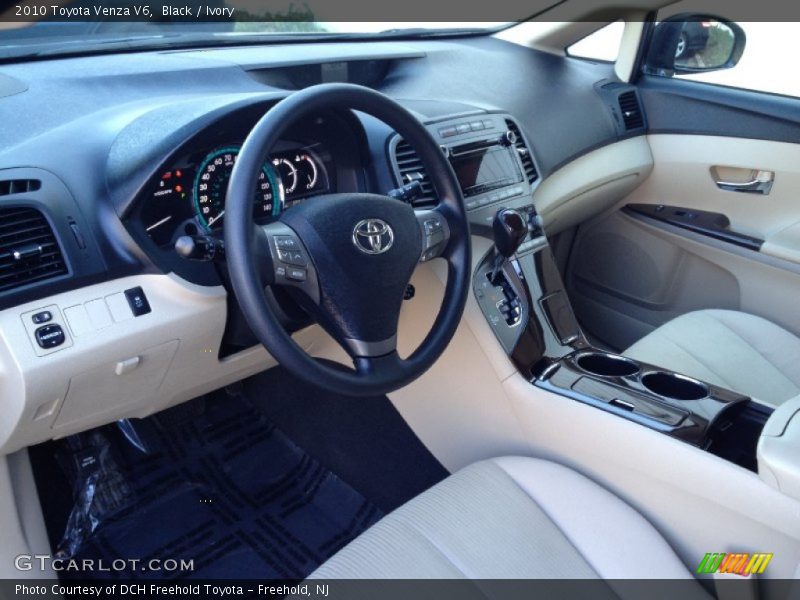 Black / Ivory 2010 Toyota Venza V6