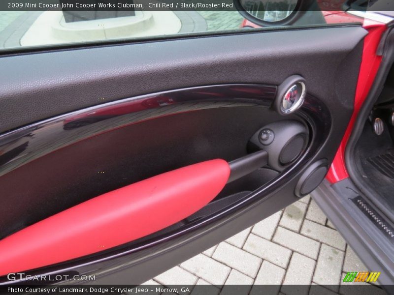 Chili Red / Black/Rooster Red 2009 Mini Cooper John Cooper Works Clubman
