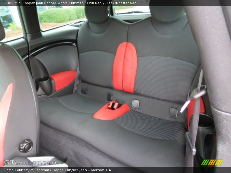 Chili Red / Black/Rooster Red 2009 Mini Cooper John Cooper Works Clubman