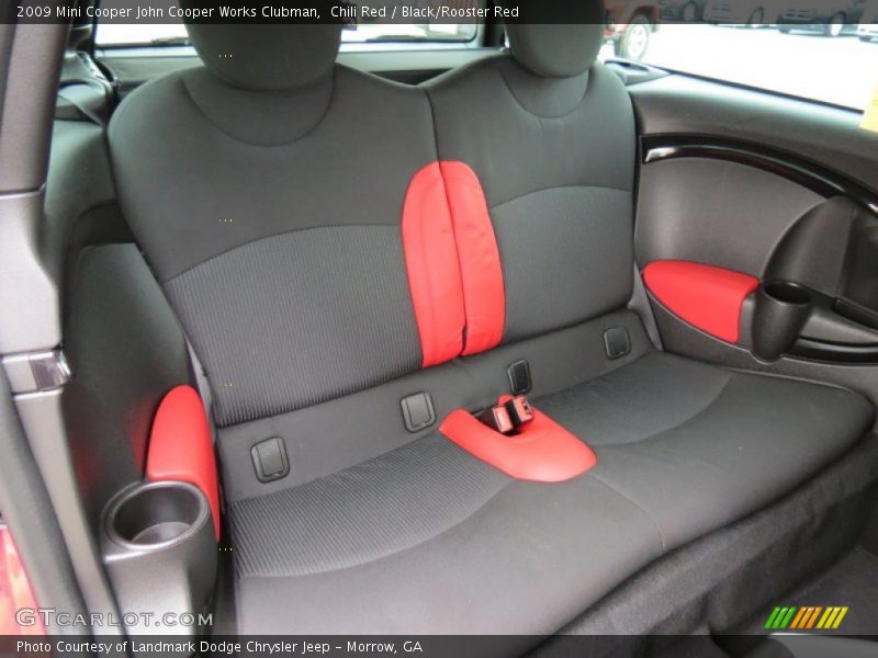 Chili Red / Black/Rooster Red 2009 Mini Cooper John Cooper Works Clubman
