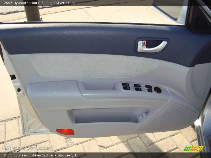 Bright Silver / Gray 2006 Hyundai Sonata GLS