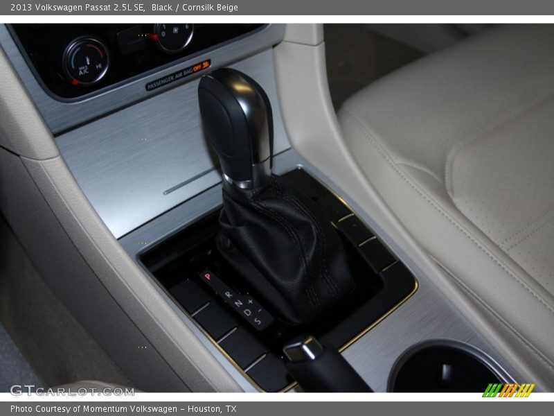 Black / Cornsilk Beige 2013 Volkswagen Passat 2.5L SE